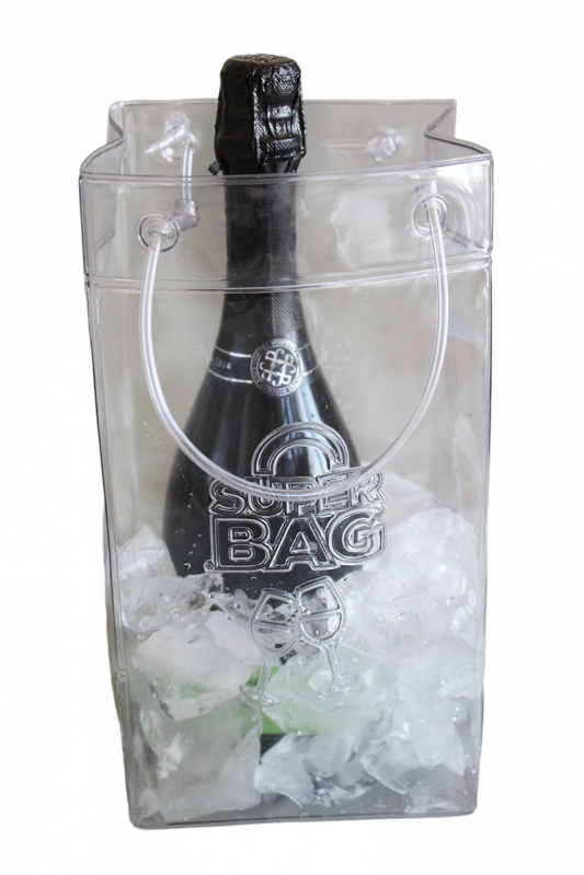 Balde de Gelo Icebag Promocional Interlagos - Porta Voucher para Viagem Personalizado