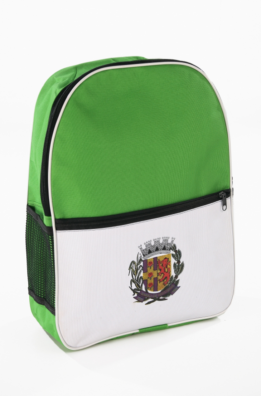 Mochila e Estojo para Escola Pública Valores Jardim Nossa Senhora Auxiliadora - Mochila Personalizada para Prefeitura