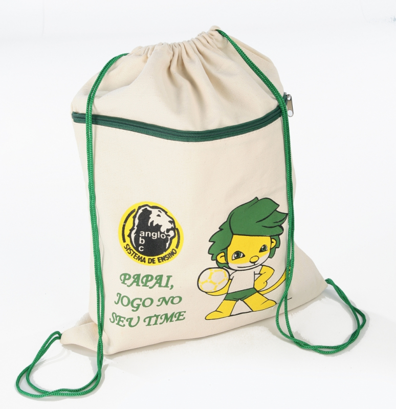 Mochilas de Saco Personalizadas Vila São Bento - Mochila Infantil Personalizada