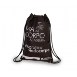 mochila em tnt promocional personalizada Vila Ipê