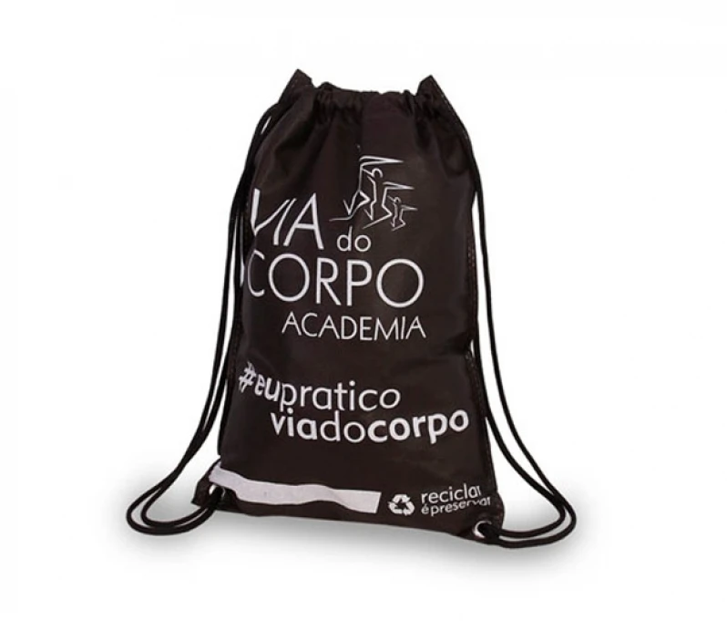 mochila em tnt promocional personalizada